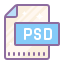 PSD icon by Icons8