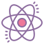 React.js icon by Icons8
